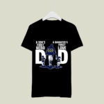 Michigan Wolverines Dad sons first hero daughters first love 6 T Shirt