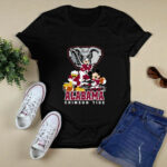 Mickey Donald Goofy Alabama Crimson Tide 4 T Shirt