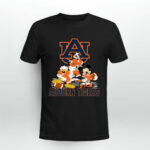 Mickey Donald Goofy Auburn Tigers 0 T Shirt