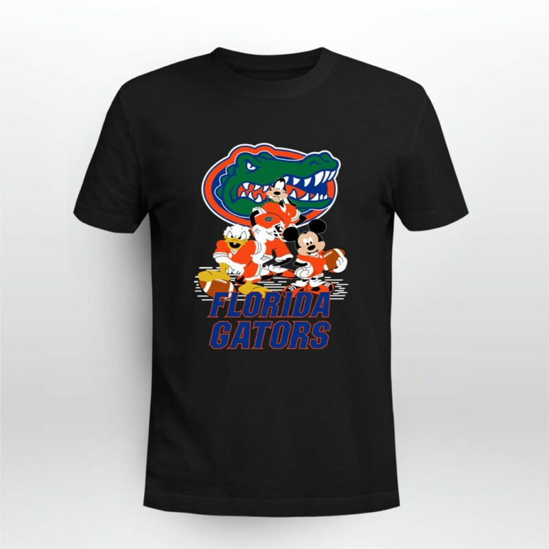 Mickey Donald Goofy Florida Gators 0 T Shirt