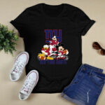 Mickey Donald Goofy New York Giants 2 T Shirt