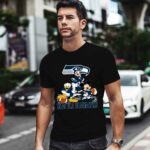 Mickey Donald Goofy Seattle Seahawks 1 T Shirt
