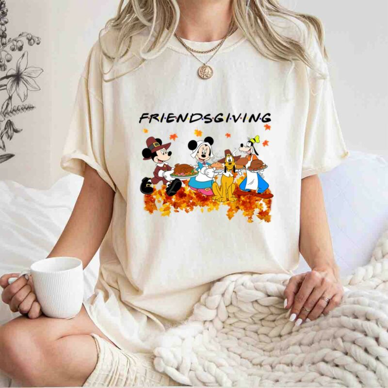 Mickey Mouse And Friendsgiving Halloween 0 T Shirt