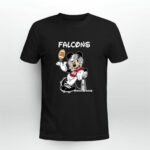 Mickey Mouse Atlanta Falcons 3 T Shirt