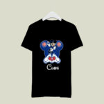 Mickey Mouse Baseball Chicago Cubs 3 T Shirt