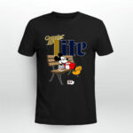 Mickey Mouse Drink Miller Lite 2 T Shirt