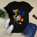 Mickey Mouse Drink Miller Lite 4 T Shirt