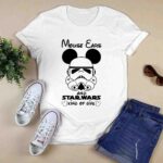 Mickey Mouse Ears And Star Wars Kind Of Girl 3 T Shirt