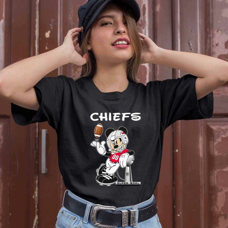 Mickey Mouse Kansas City Chiefs 0 T Shirt