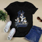 Mickey Mouse Pluto Donald Duck New York Yankees 2 T Shirt