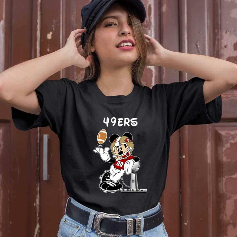 Mickey Mouse San Francisco 49Ers 0 T Shirt