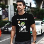 Mickey Mouse Seattle Seahawks 1 T Shirt