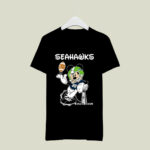 Mickey Mouse Seattle Seahawks 3 T Shirt