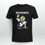 Mickey Mouse Seattle Seahawks 4 T Shirt