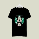 Mickey Mouse drinks Starbucks coffee 2 T Shirt
