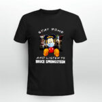 Mickey Mouse stay home and listen to Bruce Springsteen 3 T Shirt