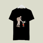 Mickey mouse and Army Soldier shaking hands 2 T Shirt