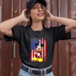 Mickey mouse independence day american flag 1 T Shirt