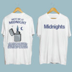 Midnight Taylor Meet Me At Midnight Double sided front 6 T Shirt
