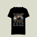 Midsomer Murders 25 years 1997 2022 thank you for the memories signatures 3 T Shirt