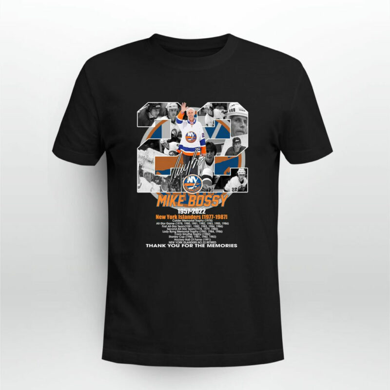 Mike Bossy 22 New York Islanders All Star Game 0 T Shirt