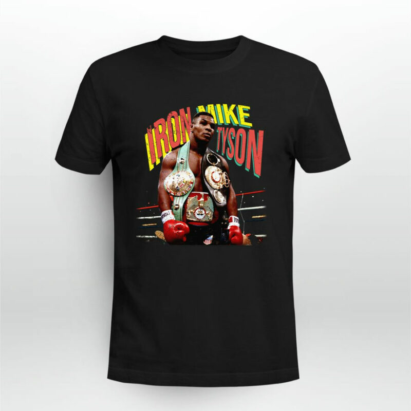 Mike Tyson Inspired Retro 0 T Shirt
