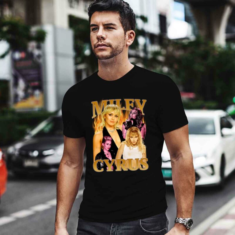 Miley Cyrus Vintage Retro 0 T Shirt