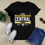 Milwaukee Brewers 2021 Al Central Division Champs 2 T Shirt
