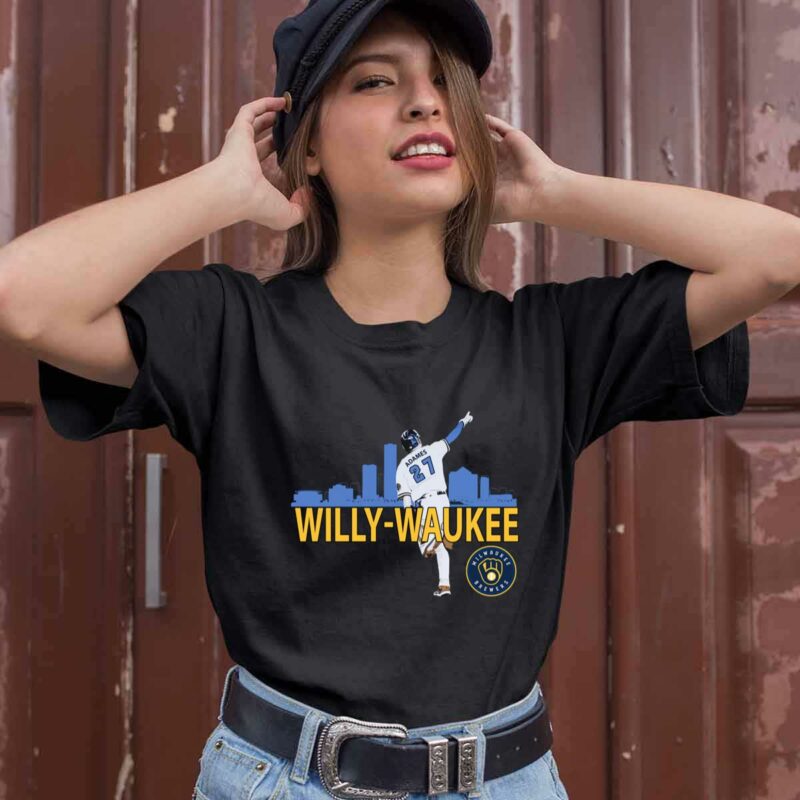 Milwaukee Brewers Willy Waukee 0 T Shirt