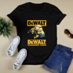 Minion With Dewalt Guaranteed Tough 4 T Shirt