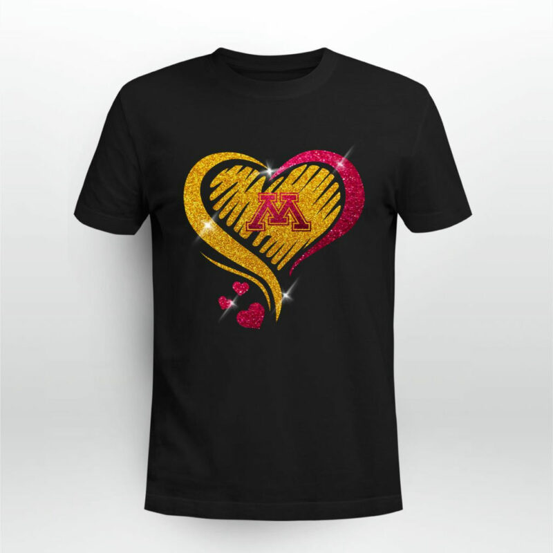 Minnesota Golden Gophers Twinkle Heart 0 T Shirt