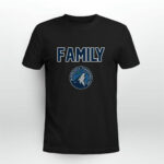 Minnesota Timberwolves Family 3 T Shirt