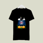 Minnesota Twins Snoopy Pumpkin House 3 T Shirt