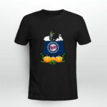 Minnesota Twins Snoopy Pumpkin House 4 T Shirt