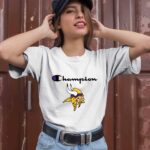 Minnesota Vikings Champion Logo Mashup 2 T Shirt