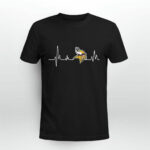 Minnesota Vikings Heartbeat 2 T Shirt