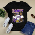 Minnesota Vikings Justin Jefferson Randy Moss 2 T Shirt
