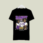 Minnesota Vikings Justin Jefferson Randy Moss 4 T Shirt