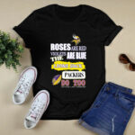 Minnesota Vikings Roses are red violets are blue The lions suck Packers do too 2 T Shirt