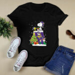 Minnesota Vikings Snoopy Woodstock Christmas 2 T Shirt