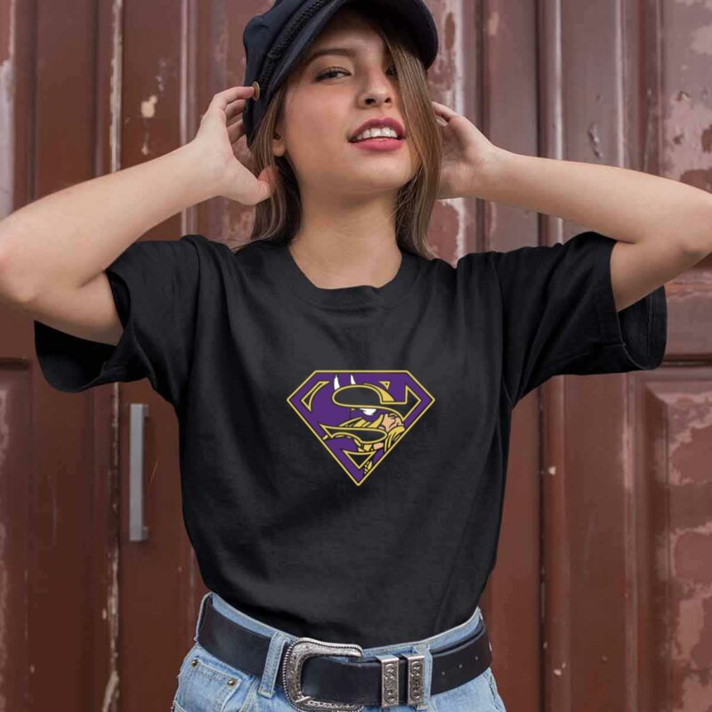 Minnesota Vikings Superman Logo 0 T Shirt