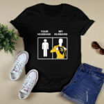 Minnesota Vikings Your Husband My Husband 2 T Shirt