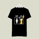 Minnesota Vikings Your Wife My Wife 4 T Shirt