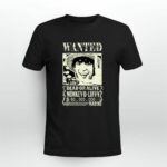 Monkey D Luffy Wanted One Piece Live Action 2 T Shirt
