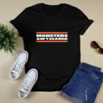 Monsters Aint Scared Chicago Bearscago Bears Football 2 T Shirt