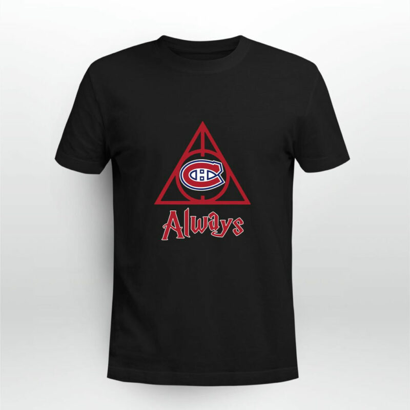 Montreal Canadians Always Harry Potter Deathly Hallows 0 T Shirt