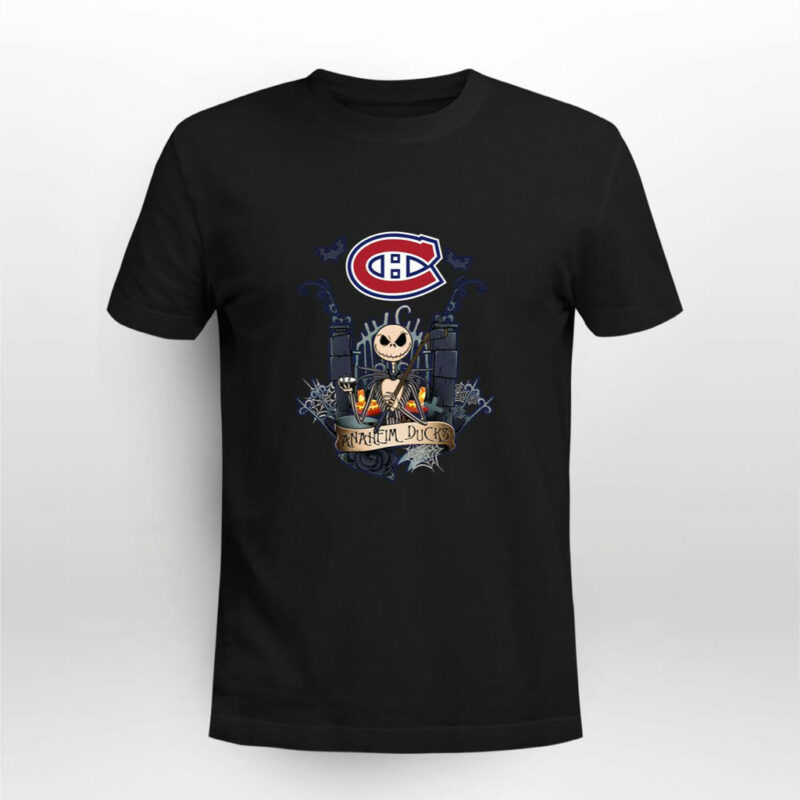 Montreal Canadians Jack Skellington This Is Halloween 0 T Shirt