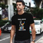 Mother Autism Youll Never Walk Alone 865 T Shirt