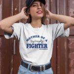 Mother of a Tiny and Mighty Fighter NICU Warrior 2 T Shirt