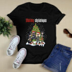Motley Christmas Motley Crue Heavy Metal Band 2 T Shirt